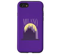 Vintage Milan Cathedral Italia Arquitectura Turismo Monumento Carcasa para iPhone SE (2020) / 7/8