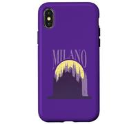 Vintage Milan Cathedral Italia Arquitectura Turismo Monumento Carcasa para iPhone X/XS