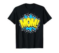 Vintage MOM! Palabra de acción Divertido Estilo cómic Pop Art Texto Camiseta