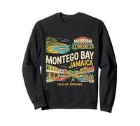 Vintage Montego Bay Jamaica Travel Souvenir Turista Regalo Sudadera