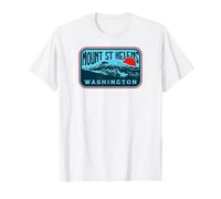 Vintage Mount Saint Helens Washington Retro Style Volcano Camiseta