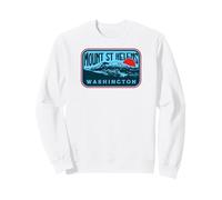 Vintage Mount Saint Helens Washington Retro Style Volcano Sudadera