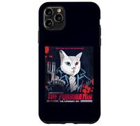 Vintage Movie Poster The Purrinator Funny Cat Carcasa para iPhone 11 Pro MAX