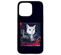 Vintage Movie Poster The Purrinator Funny Cat Carcasa para iPhone 15 Pro MAX
