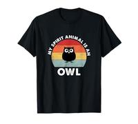 Vintage My Spirit Animal is an Owl Camiseta