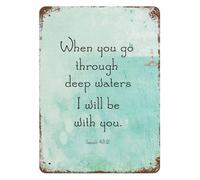 Vintage Nautical Lighthouse Metal Tin Sign Coastal Wall-Art Rustic Beach House Decor for Home Bar or Office 8 X 12 Inch