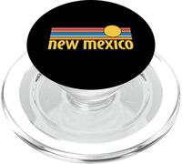 Vintage New Mexico Sunset Retro Style Design MCMA PopSockets PopGrip para MagSafe
