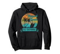 Vintage Newport Beach Condado de Orange California Surf Sudadera con Capucha