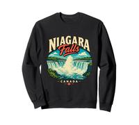 Vintage Niagara Falls Canada Travel Souvenir Monumento Regalo Sudadera