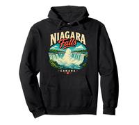 Vintage Niagara Falls Canada Travel Souvenir Monumento Regalo Sudadera con Capucha