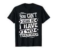 Vintage No Puedes Scare Me Tengo Dos Adolescentes Crianza Camiseta