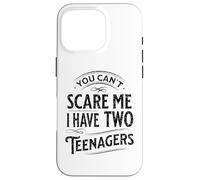 Vintage No Puedes Scare Me Tengo Dos Adolescentes Crianza Carcasa para iPhone 16 Pro