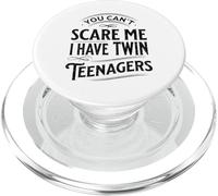 Vintage No Puedes Scare Me Tengo Gemelos Adolescentes Crianza PopSockets PopGrip para MagSafe