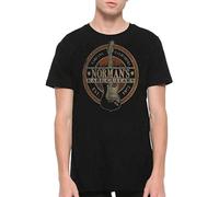 Vintage-Norman-S-Rare-Guitars-tee-DMN-Gift-for-Christmas-Halloween-t-Shirts-for-Men-Black