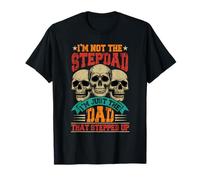 Vintage Not Stepdad, soy el papá que intensificó las calaveras de terror Camiseta
