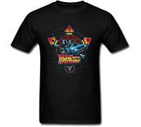 Vintage Now Is The Future - Camiseta negra unisex, Negro , S