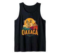 Vintage Oaxaca México Travel Souvenir Monumento Regalo Camiseta sin Mangas