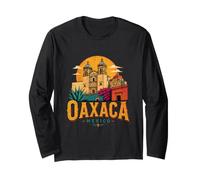 Vintage Oaxaca México Travel Souvenir Monumento Regalo Manga Larga