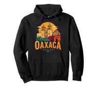 Vintage Oaxaca México Travel Souvenir Monumento Regalo Sudadera con Capucha