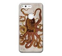 Vintage Octopus Funda Carcasa Case para Google Pixel XL