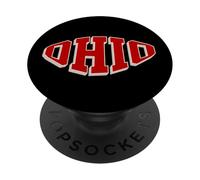 Vintage OHIO Throwback Design, State of Ohio fan souvenir PopSockets PopGrip Adhesivo