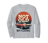 Vintage Old Classic Muscle Car Lover Gift Hombres Mujeres Niños Manga Larga