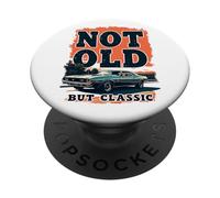 Vintage Old Classic Muscle Car Lover Gift Hombres Mujeres Niños PopSockets PopGrip Adhesivo
