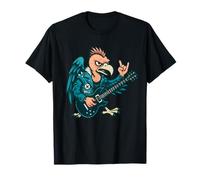 Vintage Old School Punk Rocker Buitre Bird Gift Hombres Mujeres Camiseta