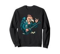 Vintage Old School Punk Rocker Buitre Bird Gift Hombres Mujeres Sudadera