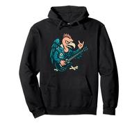 Vintage Old School Punk Rocker Buitre Bird Gift Hombres Mujeres Sudadera con Capucha