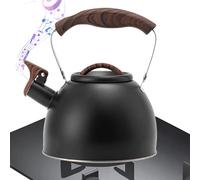 vintage - Olla de acero inoxidable de 3 litros, mango a prueba de calor, pulida para estufa de inducción eléctrica de gas, preparación diaria por la mañana, reunión de la tarde