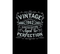 Vintage Original 1962 Quality Limited Edition Aged to Perfection