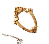 Vintage Oro DIY Sombra Caja Marco DIY 3D Memoria Pantalla Marcos Boda Foto Pantalla Marcos atmósfera Props decoración del hogar