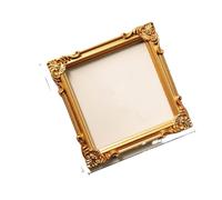 Vintage Oro DIY Sombra Caja Marco DIY 3D Memoria Pantalla Marcos Boda Foto Pantalla Marcos atmósfera Props decoración del hogar