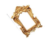 Vintage Oro DIY Sombra Caja Marco DIY 3D Memoria Pantalla Marcos Boda Foto Pantalla Marcos atmósfera Props decoración del hogar