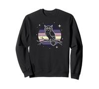Vintage Owls Design Animal Lover Night Owl Sudadera
