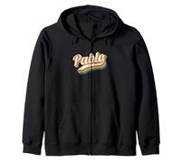 Vintage Pablo Nombre Personalizado Pablo Sudadera con Capucha
