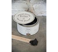 Vintage Paint by Jeanne d'Arc Living - Cera antique (300 ml), color marrón oscuro