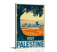 VINTAGE Palestina Franz Krausz 1936 Póster Pintura Decorativa Lienzo Arte Mural Sala de Estar Póster Dormitorio Pintura, Lienzo Arte Póster Y Arte de Pared Impresión de Imagen Moderna Decoración de