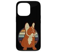 Vintage para Bulldogs Franceses Artículos Retro Frenchie Carcasa para iPhone 13 Pro