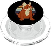 Vintage para Bulldogs Franceses Artículos Retro Frenchie PopSockets PopGrip para MagSafe