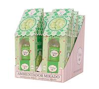 VINTAGE PARFUM Pack 6 Ambientadores Mikado. 6 x 30ml. Fragancia Fresca y Duradera Que llenará Toda tu Estancia.… (Melón)