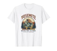 Vintage Parque Nacional de Yosemite Camiseta