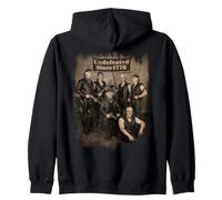 Vintage Patriotic 1776 American Founding Father Bikers Sudadera con Capucha