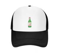 Vintage Peach Soju Please en Coreano (??? ?? ???) - Lindo Amante del Soju Gorra de béisbol cumpleaños Anime Hat Kids Hat Girl Men's Cool