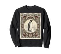 Vintage Penguin Antarctic Wildlife Sudadera