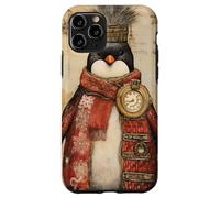 Vintage Penguin Mom For Retro Women Cute Christmas Penguin Carcasa para iPhone 11 Pro