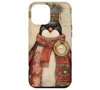 Vintage Penguin Mom For Retro Women Cute Christmas Penguin Carcasa para iPhone 12 Pro MAX