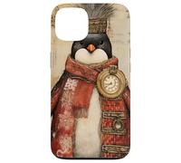 Vintage Penguin Mom For Retro Women Cute Christmas Penguin Carcasa para iPhone 13