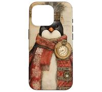 Vintage Penguin Mom For Retro Women Cute Christmas Penguin Carcasa para iPhone 16 Pro